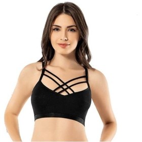 Resim Kota Fursim Butik Kadın Siyah Büstiyer -6343Siyah S-M 