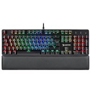 Resim Gamepower Ogre RGB 60M Red Switch Türkçe Q USB Mekanik Oyuncu Klavyesi 