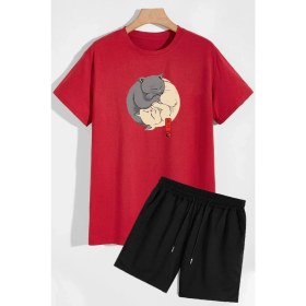 Resim Trendypassion Tasarım Şort T-Shirt Eşofman Takımı 