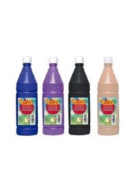 Resim Jovi Basix Guaj Boya Büyük Boy 1 Litre - Siyah 