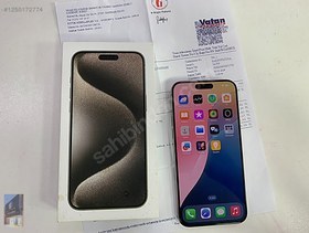 Resim Apple iPhone 15 Pro Max İkinci El TR | 1 TB | Natürel Titanyum 