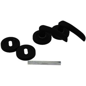 Resim Çelikel Eriş-10 Amerikan Oda Kapı Kolu Siyah 5224 Çok Renkli 