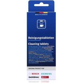 Resim Siemens Otomatik Kahve Espresso Makinesi Temizleme Tableti 10'lu 