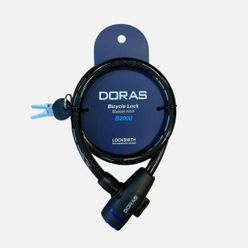 Resim Nettekaçmaz Anahtarlı Bisiklet Kilidi 60CM x 12MM 