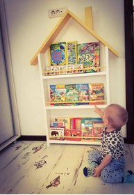 Resim Deniz Lake Montessori Kitaplık Raf 