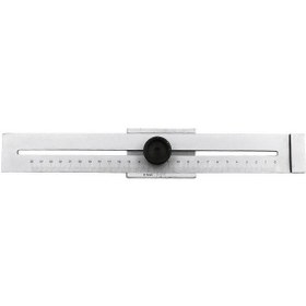 Resim Sones 0-250mm Taşınabilir Ağaç İşleme Çizici İşaretleyici Cetvel 
