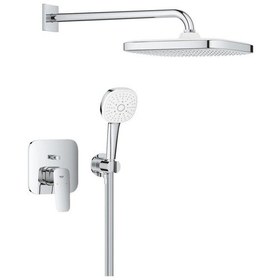 Resim Grohe Cubeo Duş Sistemi Tempesta 250 İle - 1053360000 Krom 
