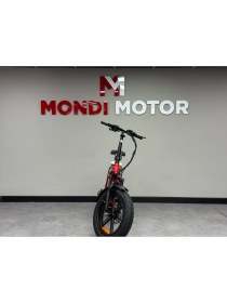 Resim Mondial Starlight M E-Bike Elektrikli Bisiklet Kırmızı 2026 