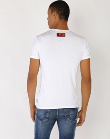 Resim Roberto Cavalli Erkek Tshirt /M.Rob.0421.14024 Beyaz 