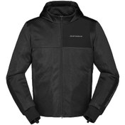 Resim Spidi Hoodie Net Tekstil Ceket Siyah 