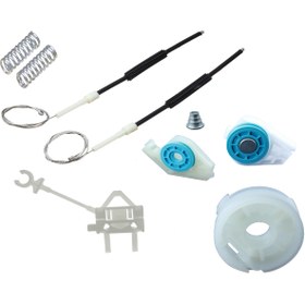 Resim Fiat Doblo Cam Kriko Set Ön Sol Full Set Y.m. 