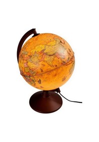 Resim Gürbüz Globe Işıklı Antik Küre 26Cm 