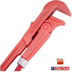 Resim İzeltaş Maşalı Boru Anahtarı 1.5'' Parmak 