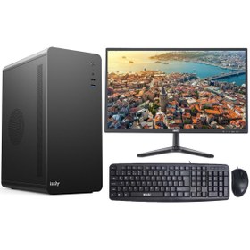 Resim IZOLY e-Vix Praxion İ7-10700 16GB 256GB SSD 22" Masaüstü Bilgisayar 