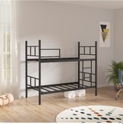 Resim Ranza, Defne Ranza, Metal Ranza, Ayrılabilir, 100x200 Cm Siyah 