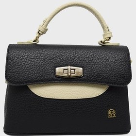 Resim Sosela Ssl-7155 Siyah / Bej Kadın Omuz Çantası Siyah / Bej Siyah - Bej 