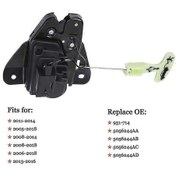 Resim Siyah Chrysler 300 Dodge Charger Avenger 5056244ad İçin Bagaj Kapağı Kilidi Bagaj Mandalı Aktüatörü, 93 7 4 G2024 29508 