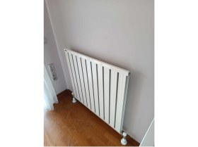 Resim Alurad Alüminyum Panel Radyatör Klasik 525X15 Ral 9010 Kırık Beyaz 