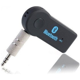 Resim Aux Girişli Bluetoothlu Araç Kiti - Bluetooth Aux Dönüştürücü 
