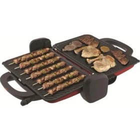 Resim Arzum AR 287 Tostani 1800 W Çift Taraflı Yanmaz Yapışmaz Kaplama, Çıkarılabilir Plakalı Kırmızı Izgara ve Tost Makinesi – Yerli Üretim 