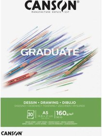 Resim Canson Çizim Bloğu Graduate Dessın Beyaz 30 Sy A5 160 Gr Beyaz 