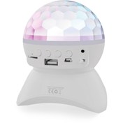 Resim Jopus Disco Ball Fm Radio Sd Kart Ve Usb Destekli Işıklı Şarjlı Kablosuz Bluetooth Hoparlör 