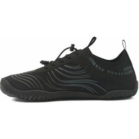 Resim Dockers By Gerli Dockers Shark Aqua Erkek Fileli Deniz Havuz Sörf Plaj Ayakkabısı Patiği Siyah 