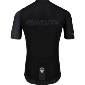 Resim Wilier Triestina Maglia Cycling Club Siyah Kadın Bisiklet Forması - M 