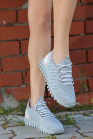 Resim Madam Tarz Vopper Düz Taban Günlük Triko Kadın 3 Cm 