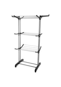 Resim Doğrular Perilla Flyby 3 Katlı Çamaşır Kurutmalık Siyah 