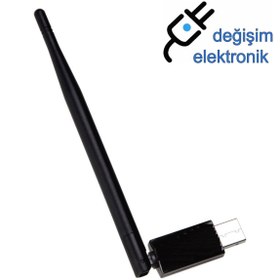 Resim wiisat Hiremco Turbo S10 4k Hd Uydu Cihazı Icin Wifi Adaptörü Anteni 