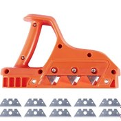 Resim Geeksen Abs Malzeme Profil Açma Makinesi - 45 & 60 Pah Kırma, 10 Bıçaklı, Çok Amaçlı Ahşap İşleme Aleti 