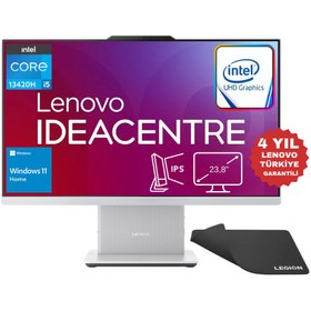 Resim LENOVO IdeaCentre AIO Core i5 13420H 16GB 2TB SSD 23.8" FHD Win11Home Masaüstü - Mouse Pad Wz31 