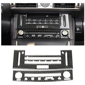 Resim Araba Karbon Fiber Klima Cd Paneli Lexus Is250 2013-, Sol Sürücü 1 Adet 