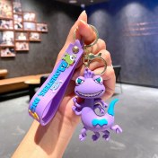 Resim Dzjjna Yeni Çizgi Film Animasyon Stitch Serisi Yumuşak Kauçuk Anahtarlık Bebek Çantası Kolye Anahtarlık Küçük Hediye (Yurt Dışından) 