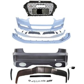 Resim Karva Auto Gp Audi A3 Rs3 Body Kit Tampon Seti Sedan 8v 2013 / 2016 