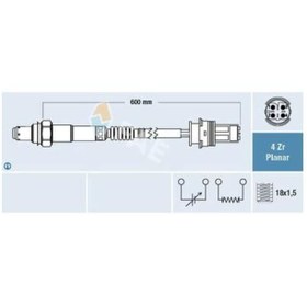 Resim surkent LAMBDA SENSÖRÜ BMW N40 43 45 46 54 55 63 02- 