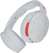 Resim Skullcandy Hesh Evo Kablosuz Kulaklık, 36 Saat Pil, Mikrofon, iPhone Android ve Bluetooth Cihazları ile Çalışır, Üçlü Tehdit Beyaz 