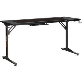 Resim Trophy- x Oyuncu ve Bilgisayar Masası-Siyah 160 x 76 x 80 cm 