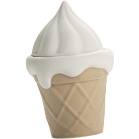 Resim Mum Bardak Dondurma Şekilli Pratik Süs Oturma Odası Partisi Yatak Odasıbeyaz Ve Kahverengi 