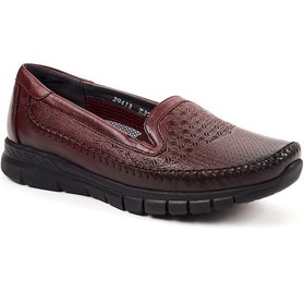 Resim Forelli Eterna-g Comfort Kadın Deri Ayakkabı Bordo 29413-f3670129 Bordo 