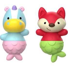 Resim Skip Hop Zoo Banyo Oyuncağı Unicorn Tilki - Beyaz / 9+ Ay 