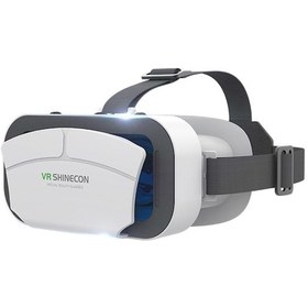Resim Vrshınecon G12 Vr Gözlük 3d Film Hepsi Bir Arada Oyun Makinesi Sürükleyici Sanal Gerçeklik Gözlükleri Beyaz 