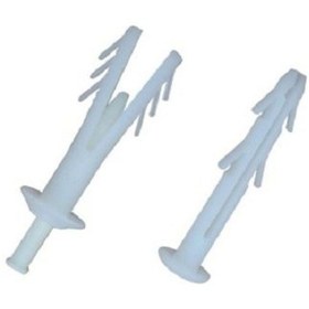 Resim Plastik Çivili Korniş Dübeli 7 Mm Extra 1 Paket- 100 Adet 