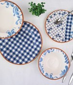 Resim Tabak Evi Porselen Lindy Yemek Takımı 6 Kişilik 24 Parça BNS24YKPRS1216 
