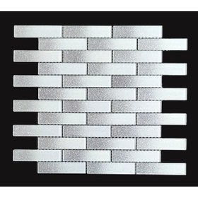 Resim MozaiKristaL Mutfak Tezgah Arası 23x98 Mm Kristal Cam Mozaik. File Ölçüsü: 30x30 Cm. ( 1 M2 Fiyatıdır ) 