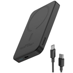 Resim Baseus Magsafe Mini P10022107223-00 20 W 5000 Mah Şarjlı Powerbank + 30 CM Type- C Kablo 