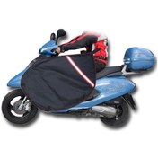 Resim MOTORSİKLET DİZ ÖRTÜSÜ 4 KATLI SU GEÇİRMEZ SCOOTER MOTORLAR İÇİN 