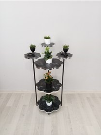 Resim DOGANDEKOR Çiçek Sehpası Stand 