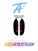 Resim aksesuar folyo tasarım Corsa C Stop Folyo 